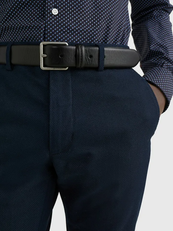 Tommy Hilfiger Casual Leather Essential Belt Black Mens Belts Online