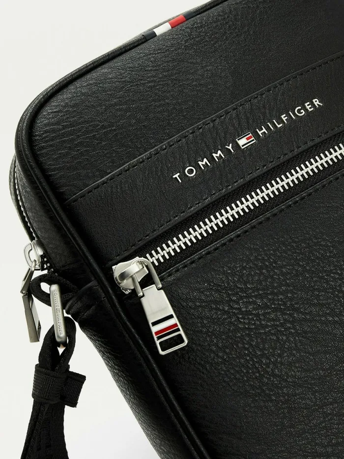 Tommy Hilfiger Casual Small Reporter Bag Black Mens Bags Near Me