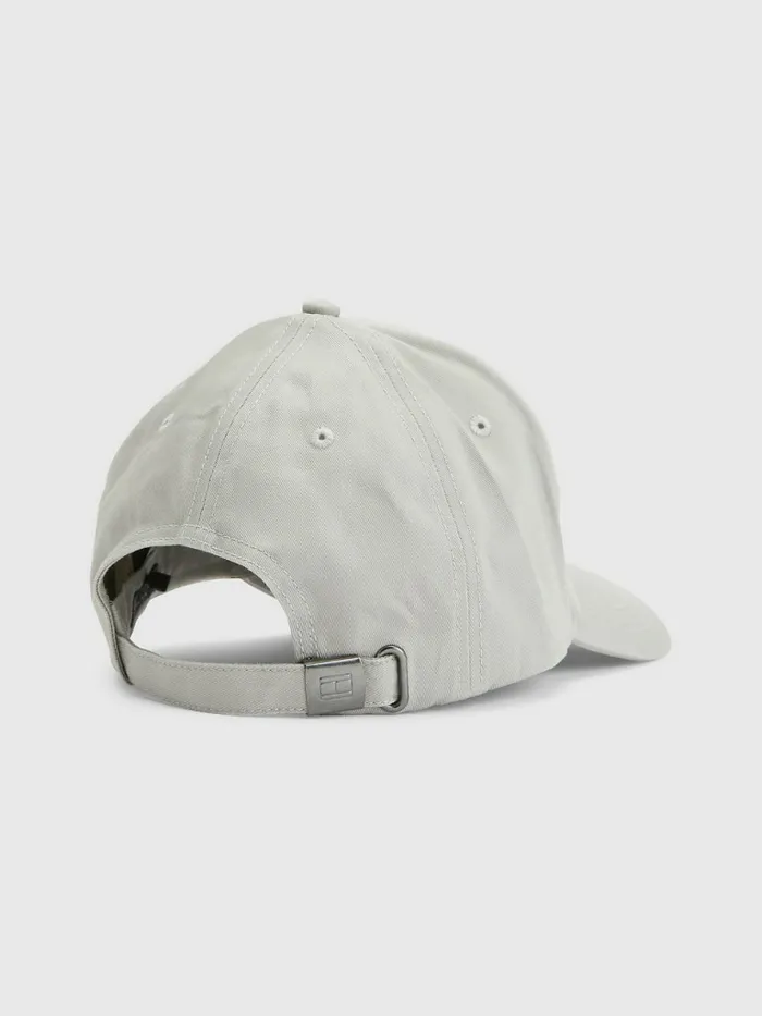 Tommy Hilfiger Classic Baseball Cap Drizzle Grey Mens Hats and Scarves Online
