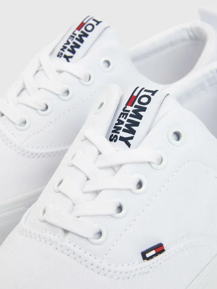 Tommy Hilfiger Classics LowTop Trainers White Mens Boots Online