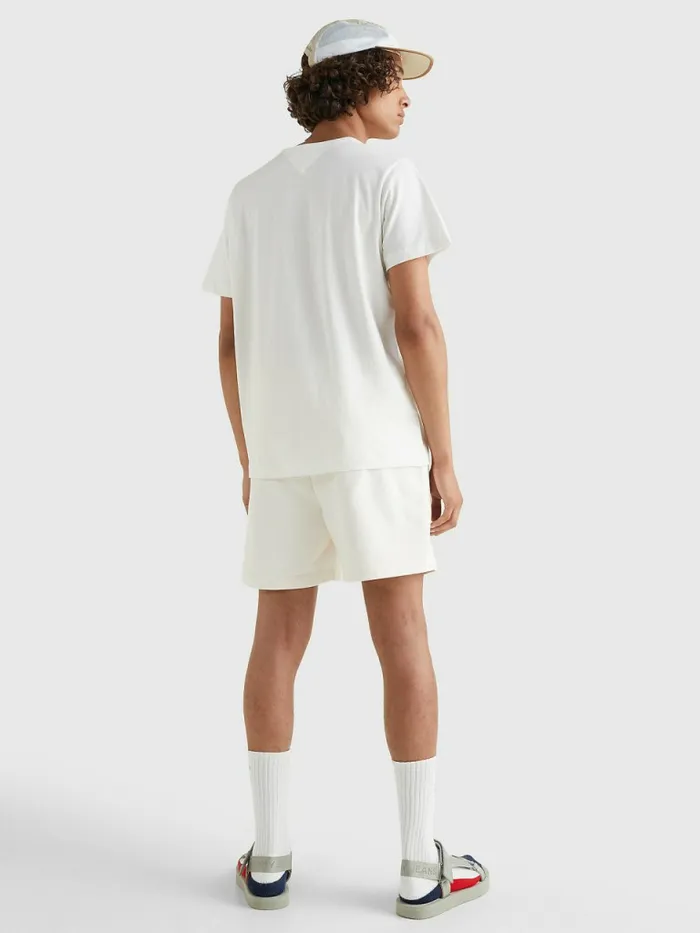 Tommy Hilfiger Classics Organic Cotton TShirt White Mens TShirts On Sale