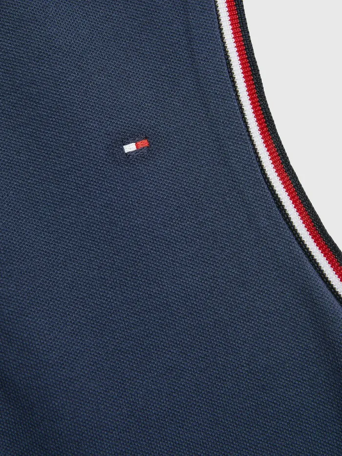 Tommy Hilfiger Classics Sleeveless Polo Dress Twilight Navy Girls Dresses Casaul