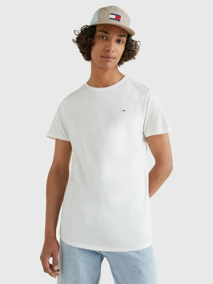Tommy Hilfiger Classics Slim Fit TShirt White Mens TShirts Casaul