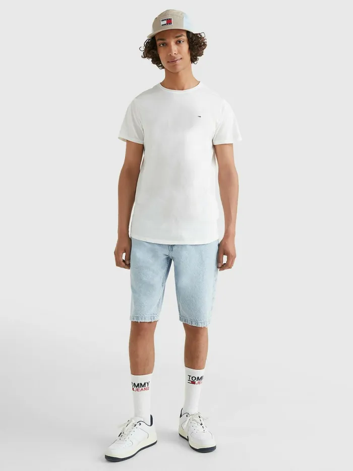 Tommy Hilfiger Classics Slim Fit TShirt White Mens TShirts Casaul