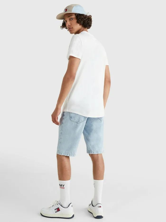 Tommy Hilfiger Classics Slim Fit TShirt White Mens TShirts Casaul