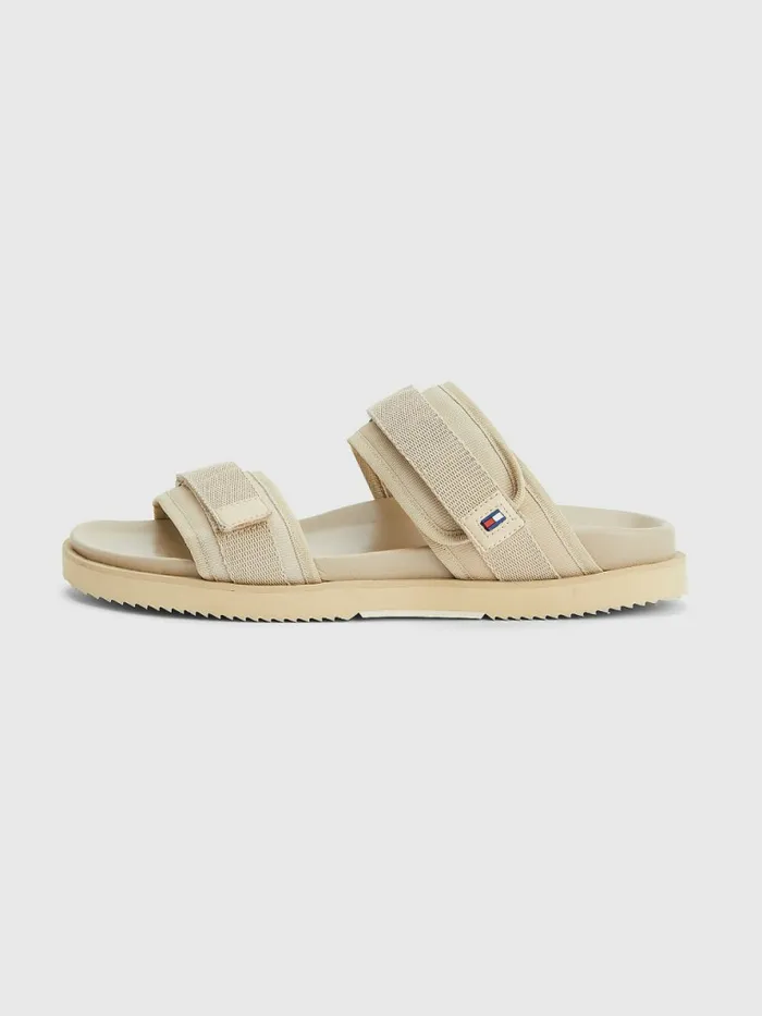 Tommy Hilfiger Cleat Strap Sandals Savannah Sand Mens Trainers Gift 4 You
