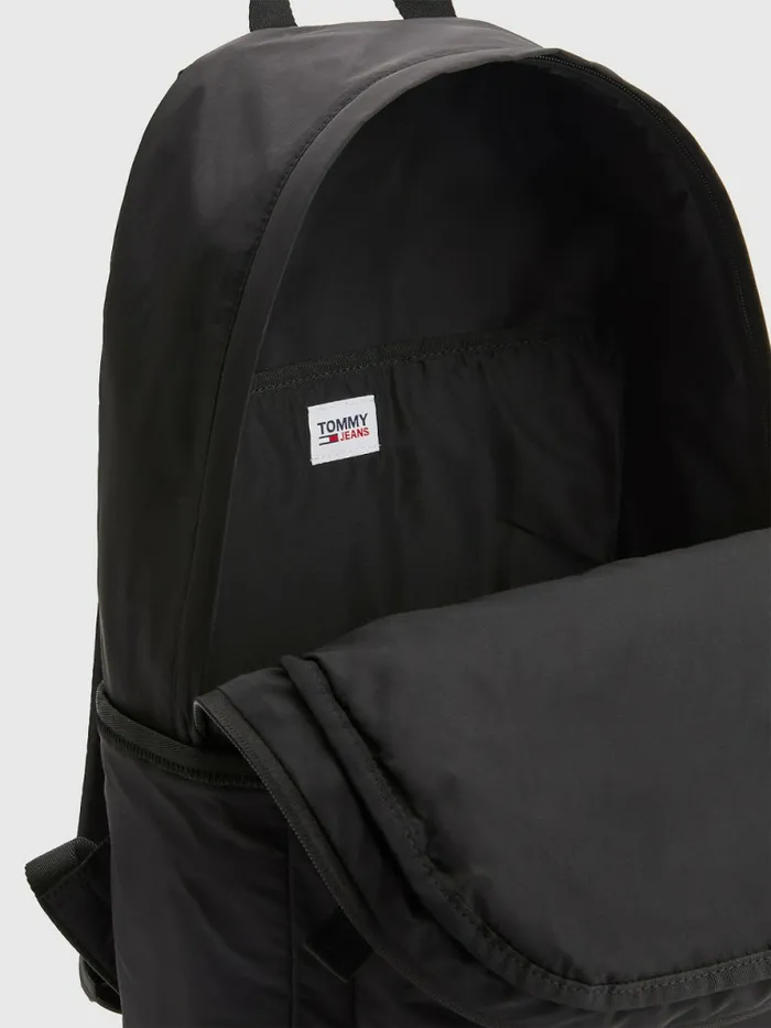Tommy Hilfiger College Dome Backpack Black Mens Bags Sale