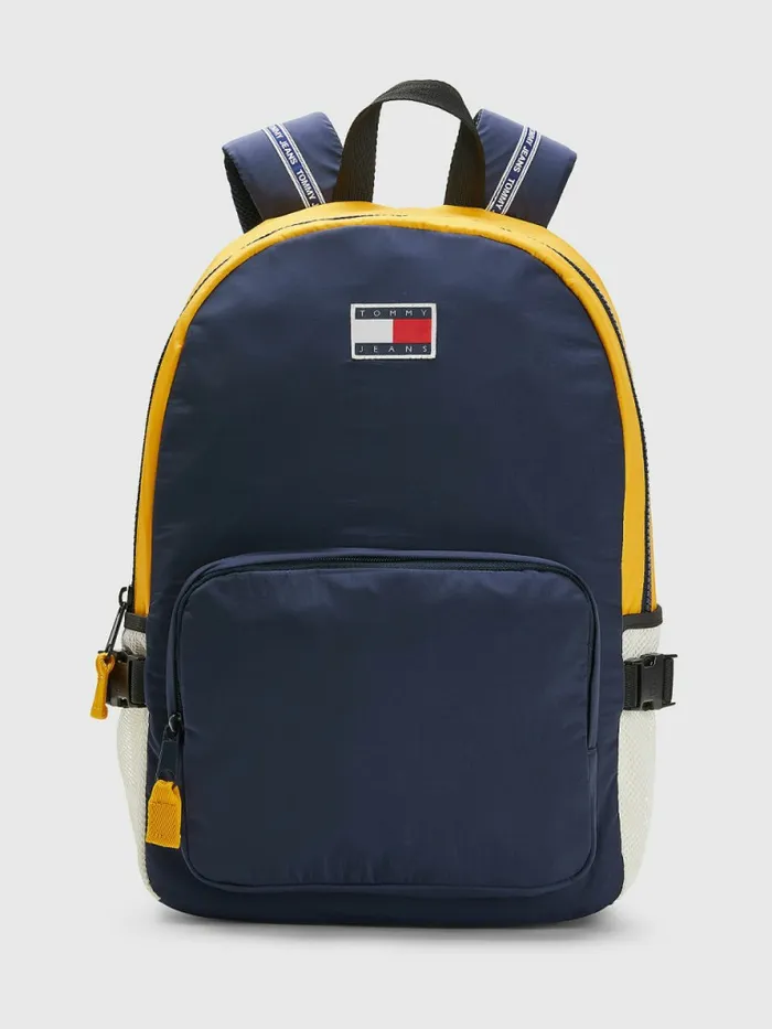 Tommy Hilfiger ColourBlocked Backpack Colorblock Mens Bags Gift Ideas