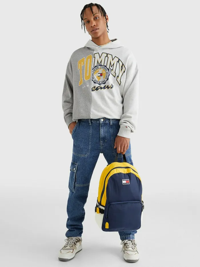 Tommy Hilfiger ColourBlocked Backpack Colorblock Mens Bags Gift Ideas