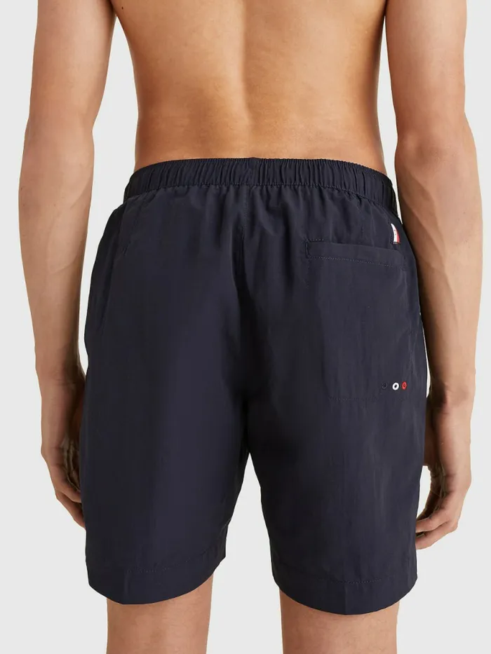 Tommy Hilfiger ColourBlocked Long Length Swim Shorts Desert Sky Mens Swimwear Online