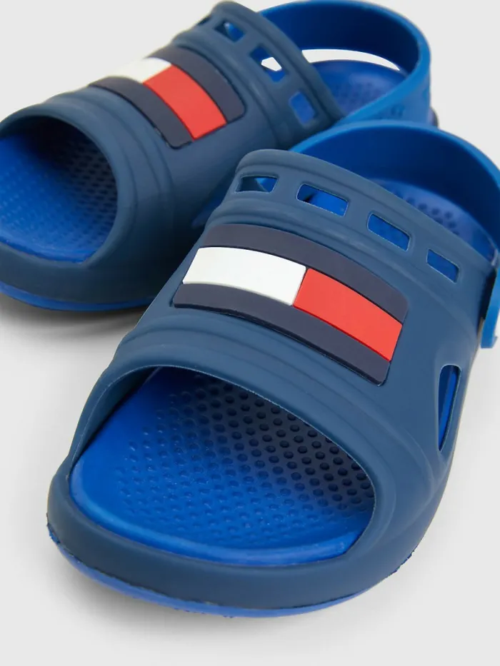 Tommy Hilfiger Comfy Flag Sandals BlueRoyal Boys Shoes and Accessories Gift Ideas
