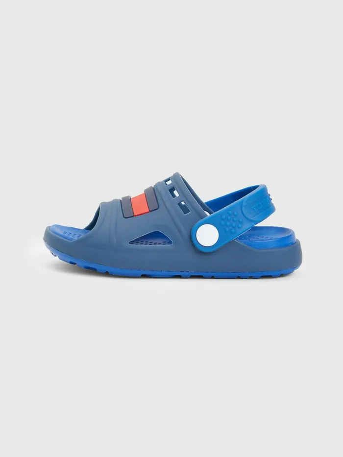 Tommy Hilfiger Comfy Flag Sandals BlueRoyal Boys Shoes and Accessories Gift Ideas
