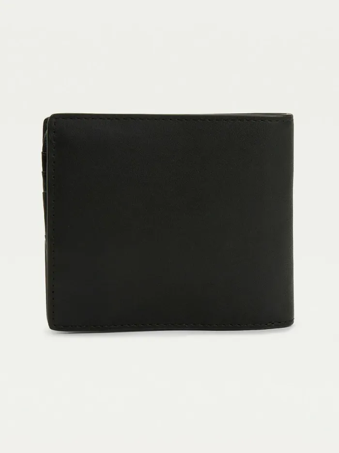 Tommy Hilfiger Commuter Leather Credit Card Wallet Black Mens Wallets and Card Holders Online
