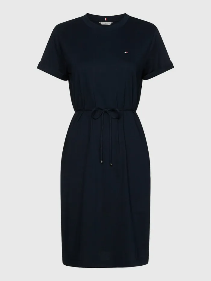 Tommy Hilfiger Cotton Drawstring TShirt Dress Desert Sky Womens Dresses and Jumpsuits Popular