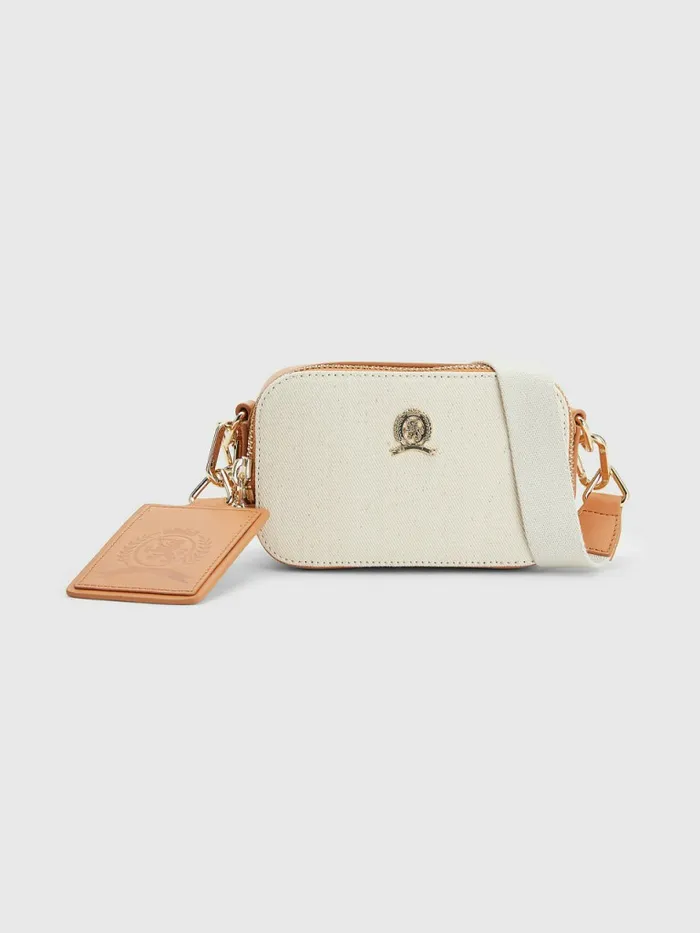 Tommy Hilfiger Crest Canvas Small Camera Bag Desert Sand Dune Mens Bags Popular Tommy Hilfiger Crest Canvas Small Camera Bag Desert Sand Dune Mens Bags Popular