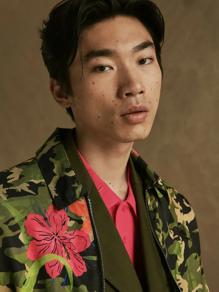 Tommy Hilfiger Crest Floral Camo Tracksuit Jacket Army GreenMulti Mens Coats and Jackets Gift 4 You