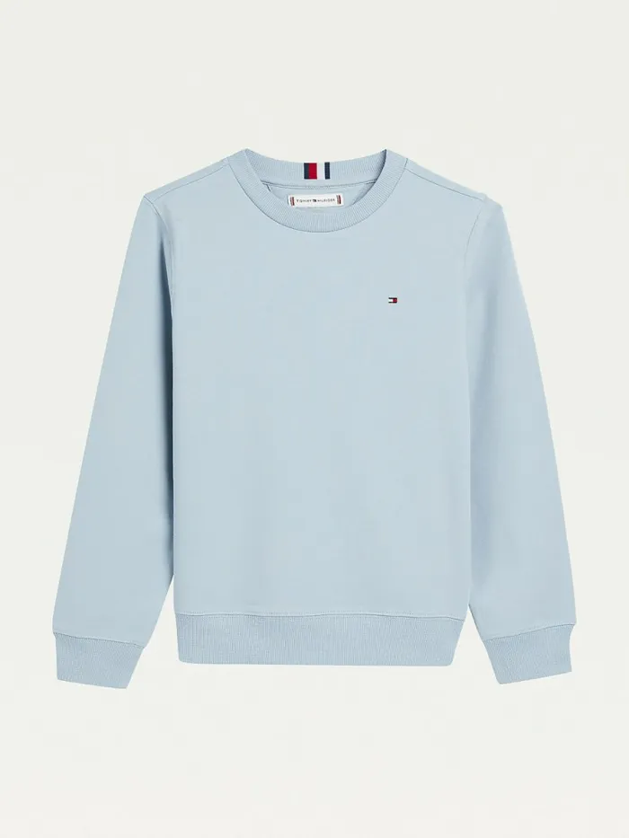 Tommy Hilfiger Crew Neck Sweatshirt Cloudy Boys Jumpers and Cardigans Near Me Tommy Hilfiger Crew Neck Sweatshirt Cloudy Boys Jumpers and Cardigans Near Me