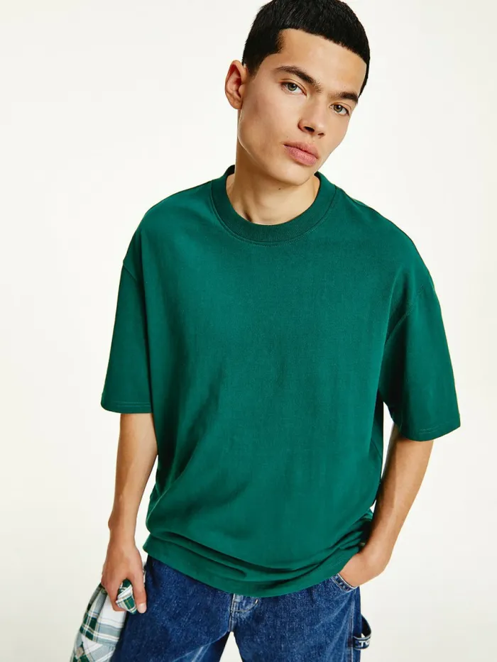 Tommy Hilfiger Crew Neck TShirt Rural Green Mens TShirts Sale
