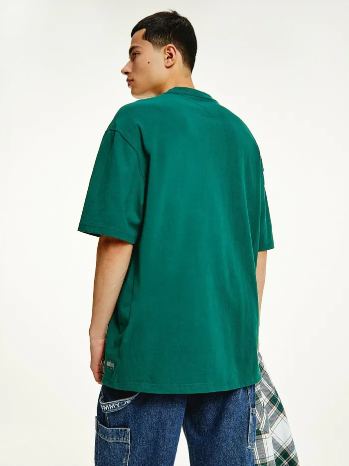 Tommy Hilfiger Crew Neck TShirt Rural Green Mens TShirts Sale