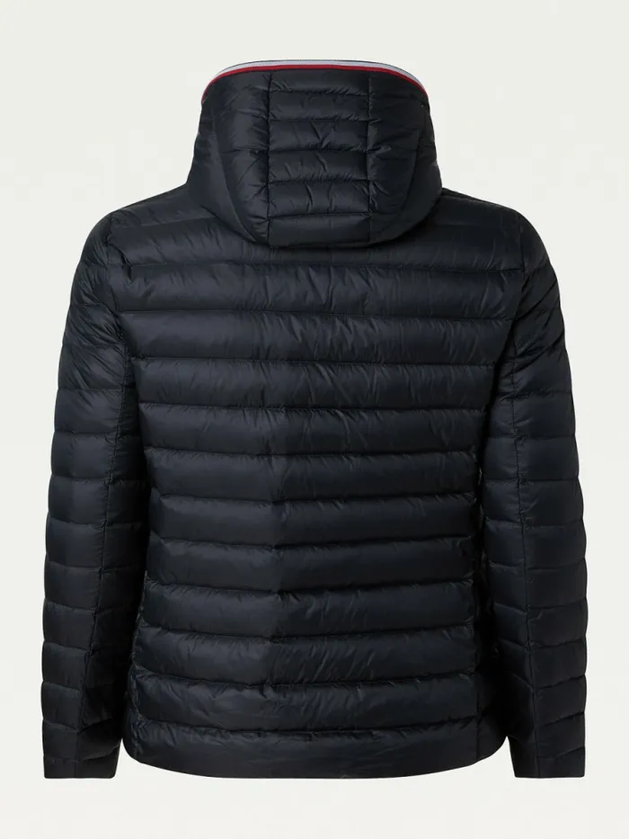 Tommy Hilfiger Curve Essential Removable Hood Down Jacket Black Womens Coats and Jackets Gift Ideas