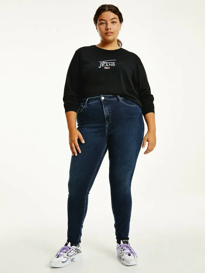 Tommy Hilfiger Curve Melany UltraHigh Rise SuperSkinny Power Stretch Jeans Denim Dark Womens Jeans Gift Ideas Tommy Hilfiger Curve Melany UltraHigh Rise SuperSkinny Power Stretch Jeans Denim Dark Womens Jeans Gift Ideas