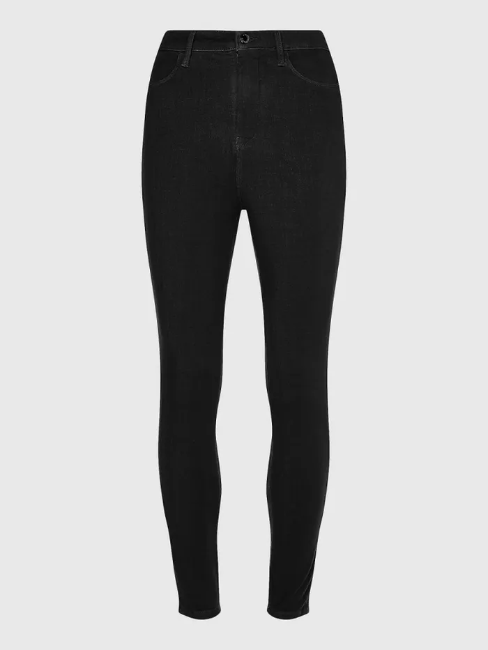 Tommy Hilfiger Curve Sculpt High Rise Super Skinny Trousers Black Womens Trousers Tommy Hilfiger Curve Sculpt High Rise Super Skinny Trousers Black Womens Trousers