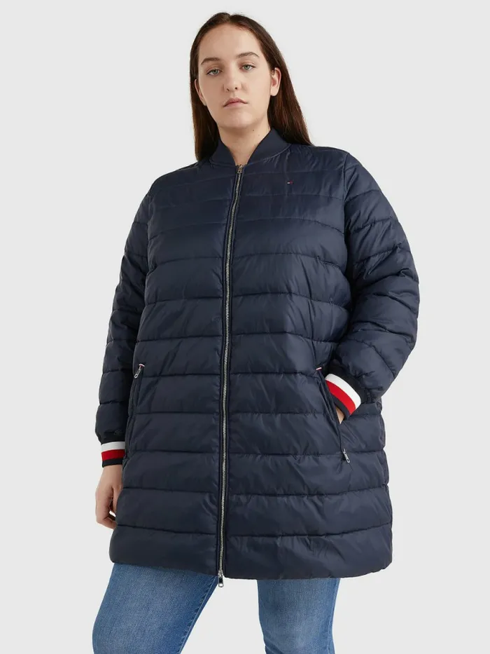 Tommy Hilfiger Curve Th Protect Filled Long Bomber Coat Desert Sky Womens Coats and Jackets Near Me Tommy Hilfiger Curve Th Protect Filled Long Bomber Coat Desert Sky Womens Coats and Jackets Near Me