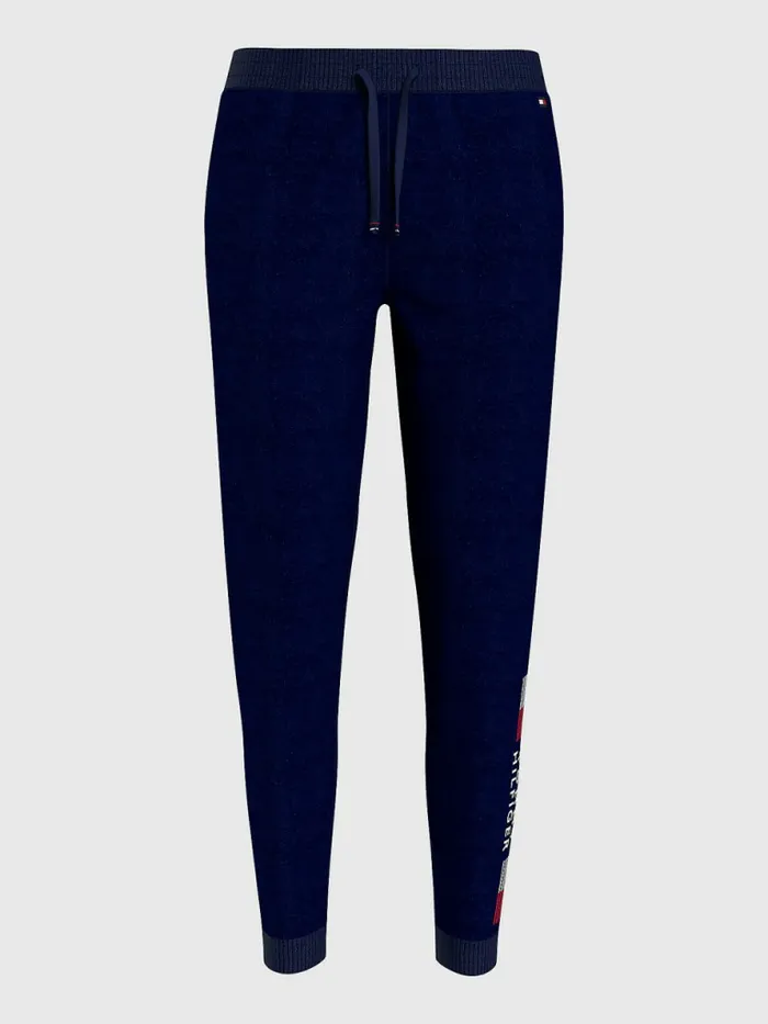 Tommy Hilfiger Curve Th Stretch Drawstring Logo Trousers Desert Sky Womens Curve Fashion Tommy Hilfiger Curve Th Stretch Drawstring Logo Trousers Desert Sky Womens Curve Fashion