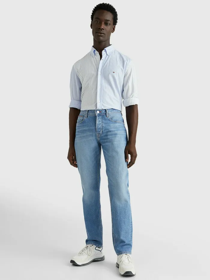 Tommy Hilfiger Denton Straight Faded Jeans Liam Indigo Mens Jeans Sale