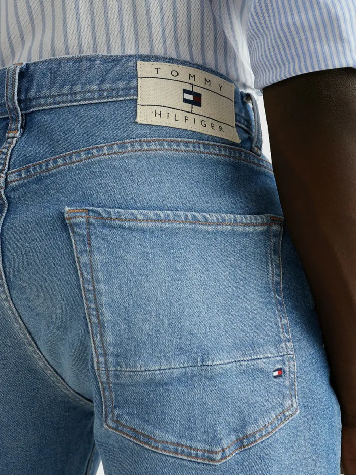 Tommy Hilfiger Denton Straight Faded Jeans Liam Indigo Mens Jeans Sale
