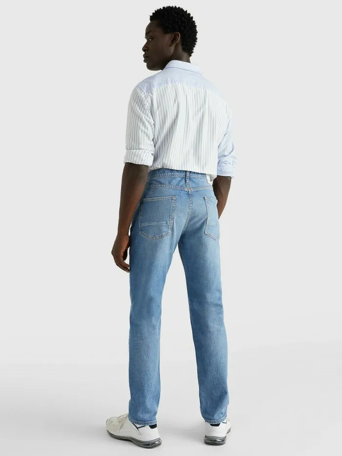 Tommy Hilfiger Denton Straight Faded Jeans Liam Indigo Mens Jeans Sale