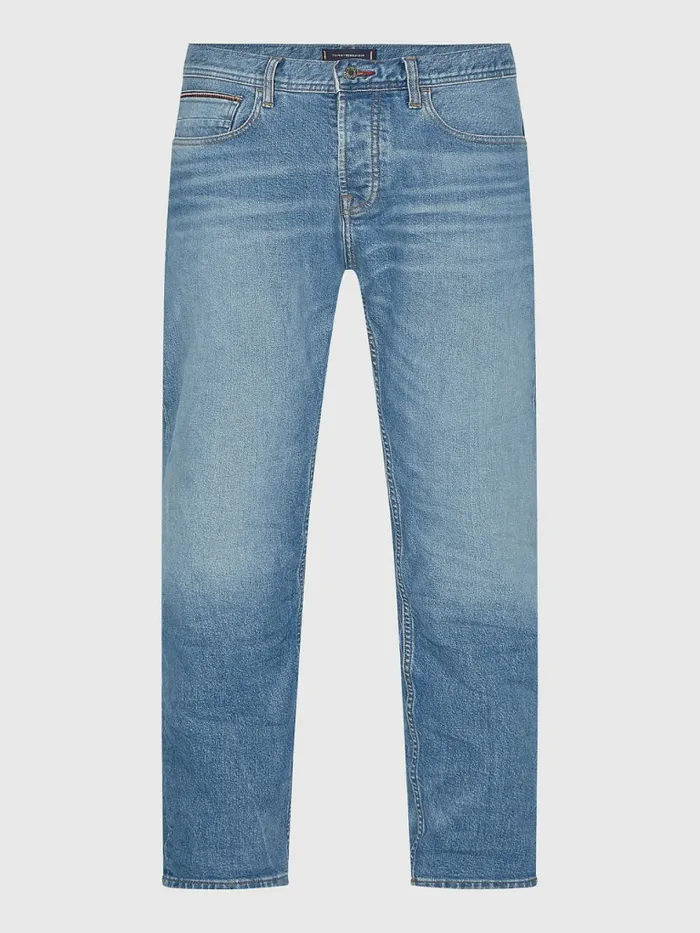 Tommy Hilfiger Denton Straight Faded Jeans Liam Indigo Mens Jeans Sale