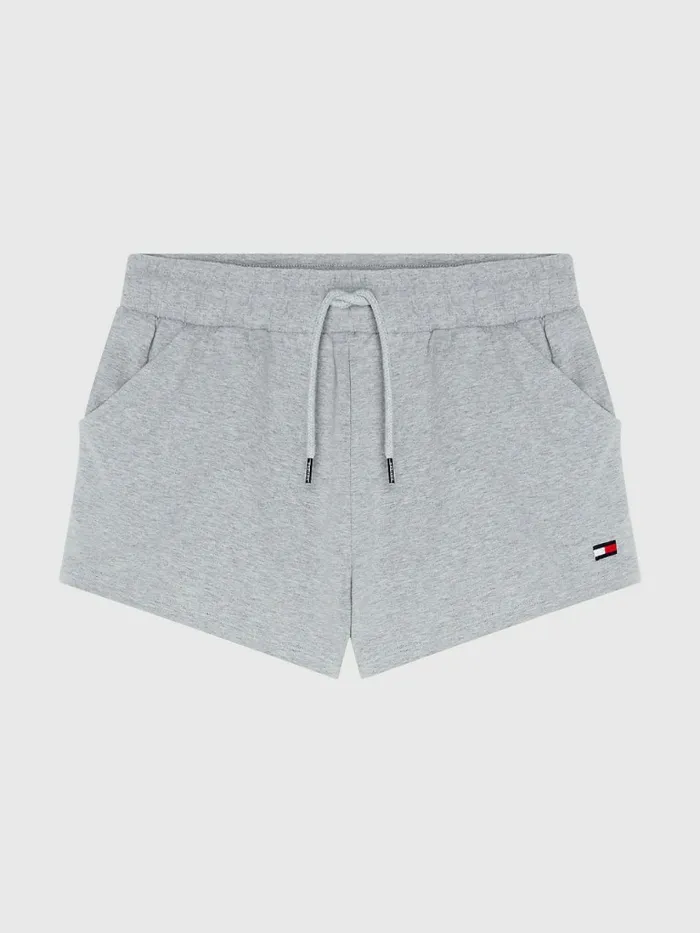 Tommy Hilfiger Drawstring Jersey Shorts Grey Heather Womens Essentials Near Me