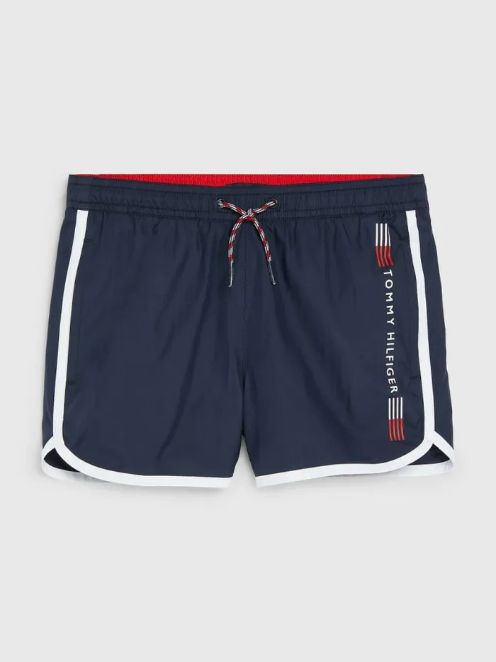Tommy Hilfiger Drawstring RipStop Runner Swim Shorts Desert Sky Boys Swimwear Gift 4 You Tommy Hilfiger Drawstring RipStop Runner Swim Shorts Desert Sky Boys Swimwear Gift 4 You