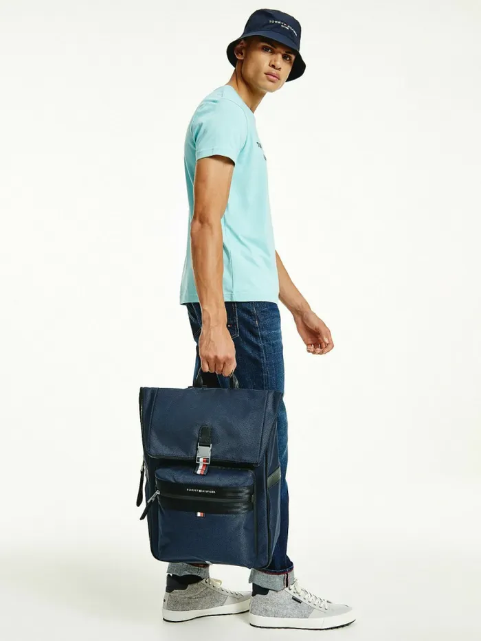 Tommy Hilfiger Elevated Modern 2In1 Backpack Desert Sky Mens Bags On Sale