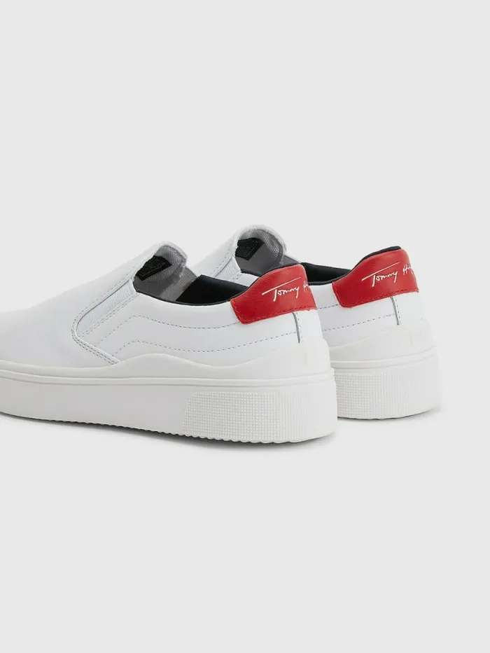 Tommy Hilfiger Elevated SlipOn Signature Trainers Rwb Womens Trainers Cheap On Sale