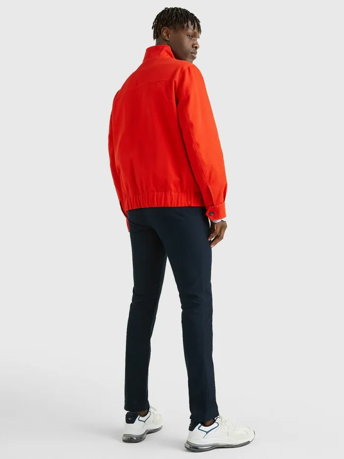 Tommy Hilfiger Elevated StandUp Collar Harrington Jacket Hot Heat Mens Coats and Jackets Online