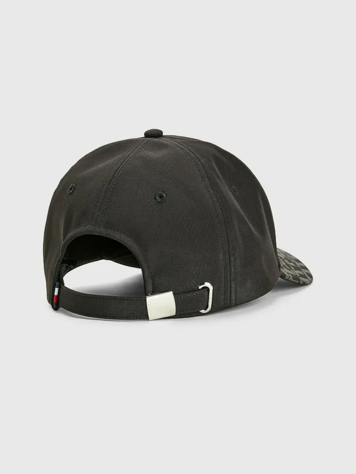 Tommy Hilfiger Elevated Th Business Monogram Cap Black Mens Hats and Scarves Online