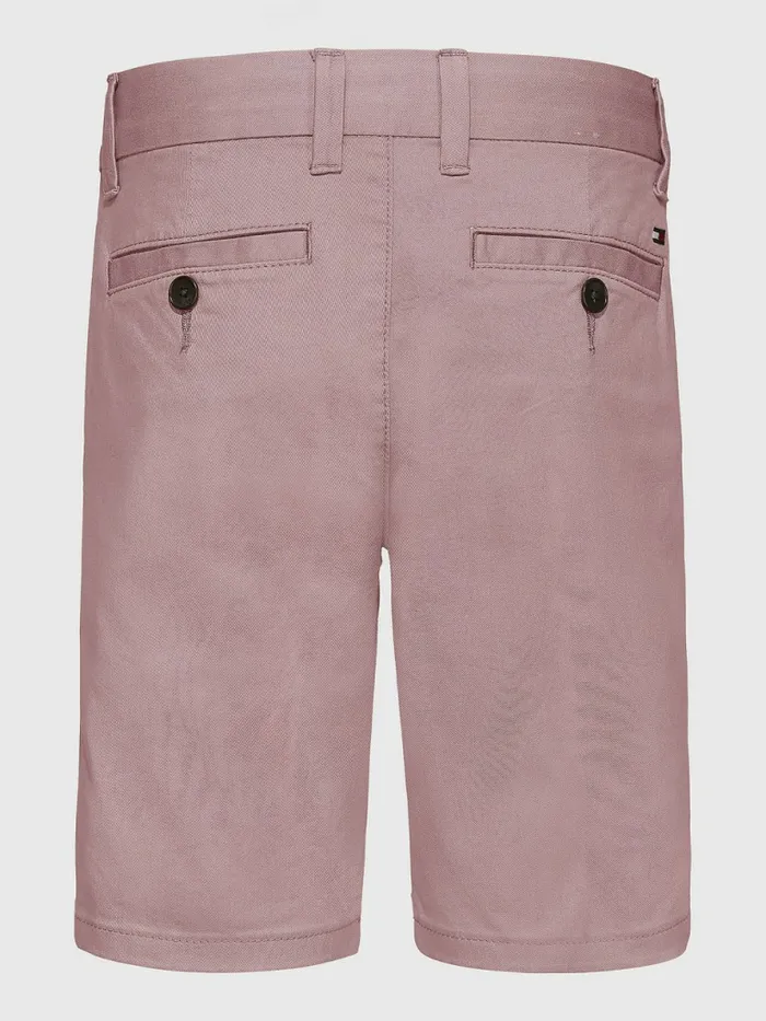 Tommy Hilfiger Essential Chino Shorts Broadway Pink Boys Trousers and Shorts Sale