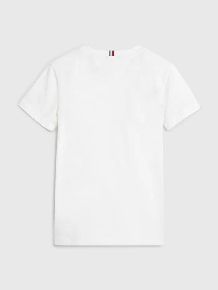Tommy Hilfiger Essential ColourBlocked TShirt White Boys TShirts and Polos For Sale