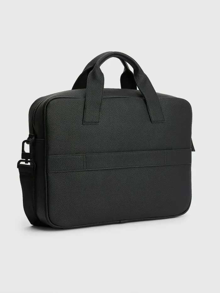 Tommy Hilfiger Essential Computer Bag Black Mens Belts Gift Ideas
