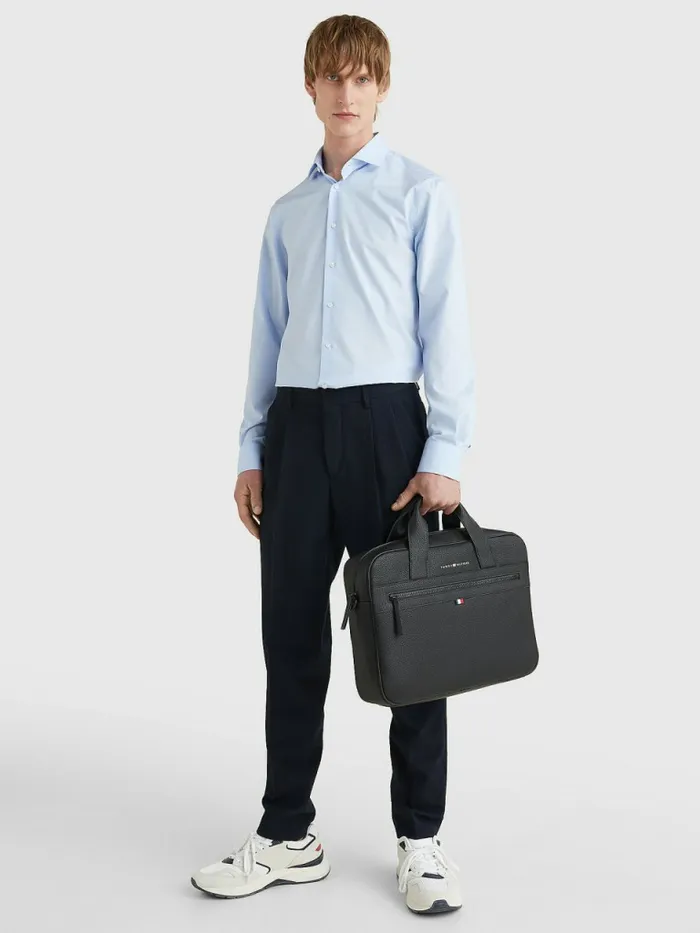 Tommy Hilfiger Essential Computer Bag Black Mens Belts Gift Ideas