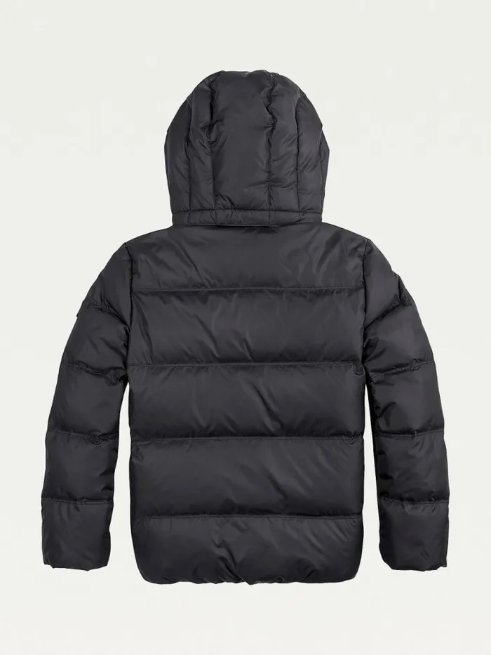 Tommy Hilfiger Essential Down Jacket Black Boys Coats and Jackets Fashion