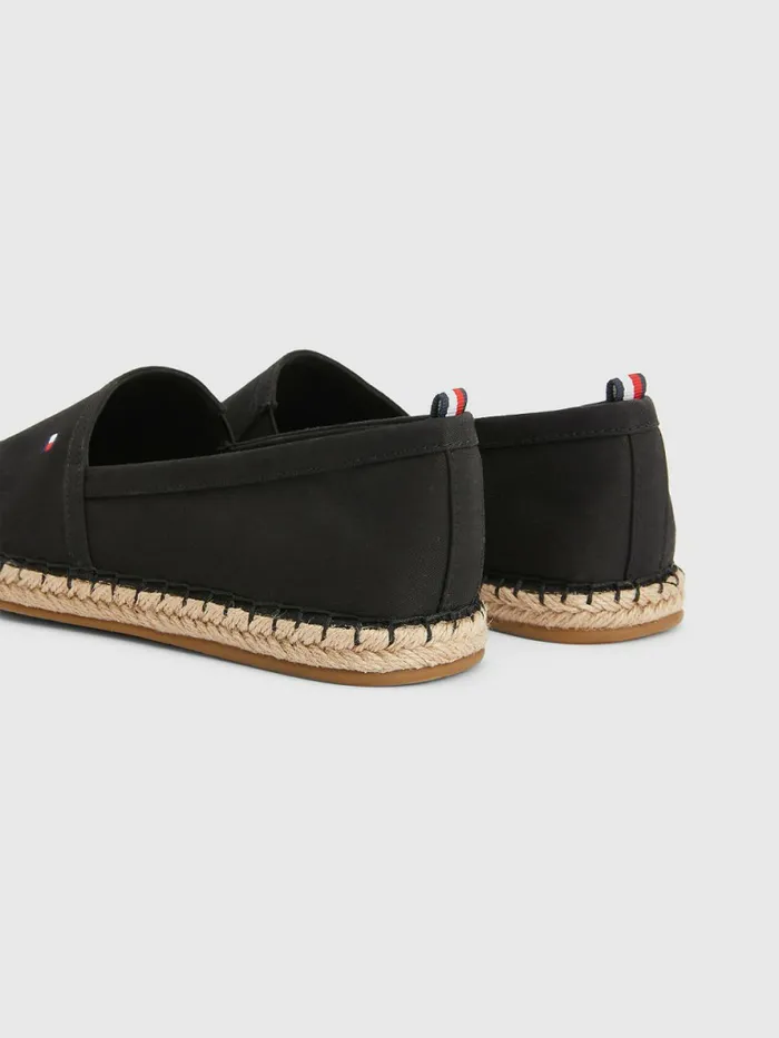 Tommy Hilfiger Essential Flag Espadrilles Black Womens Boots Near Me