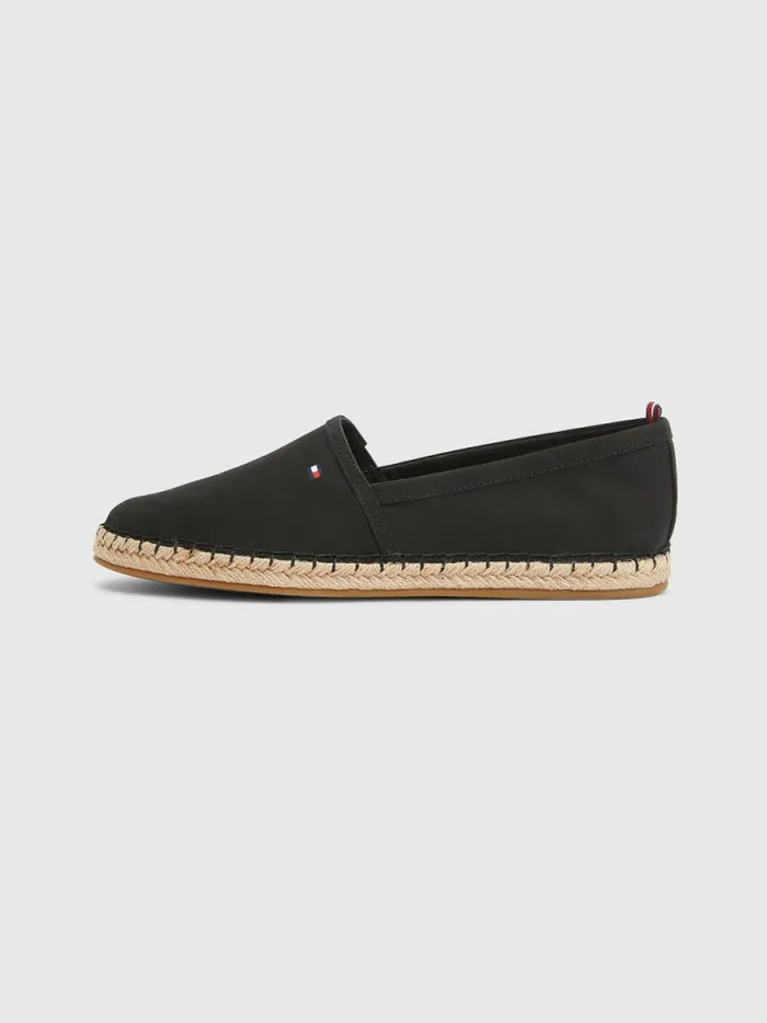Tommy Hilfiger Essential Flag Espadrilles Black Womens Boots Near Me