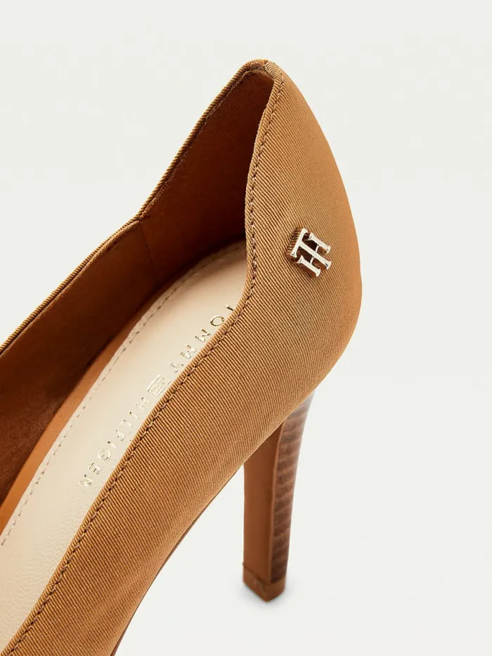 Tommy Hilfiger Essential High Heel Shoes Dusty Bronze Womens Pumps Fashion