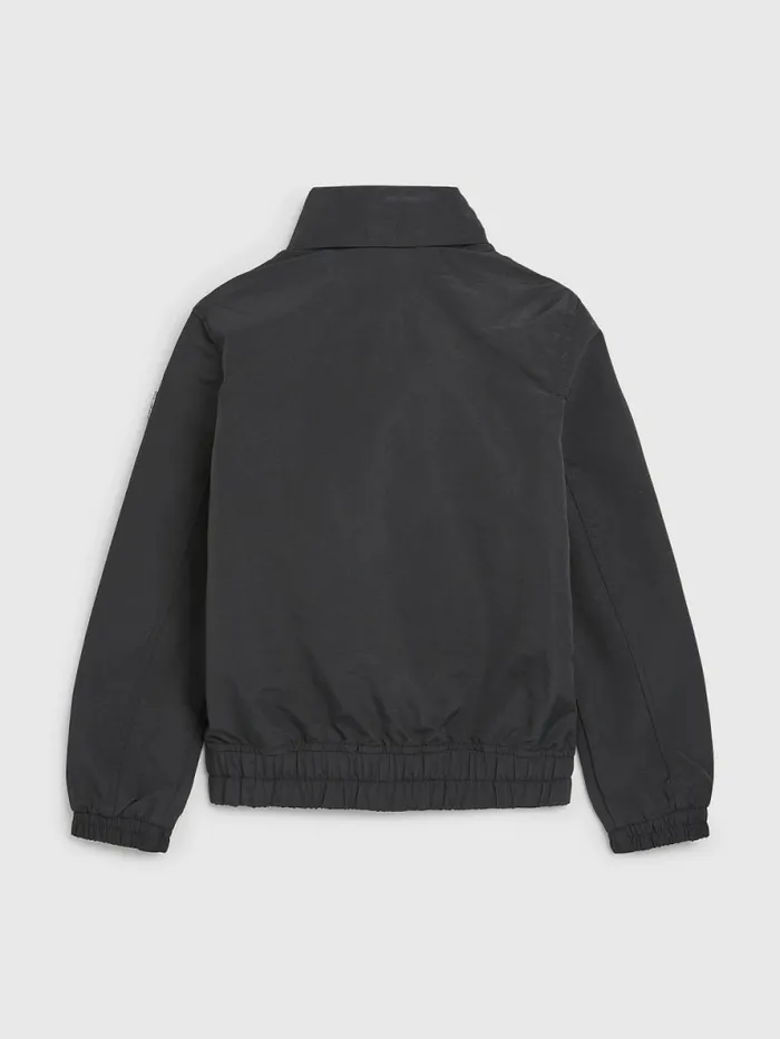 Tommy Hilfiger Essential Hooded Jacket Black Boys Coats and Jackets Casaul