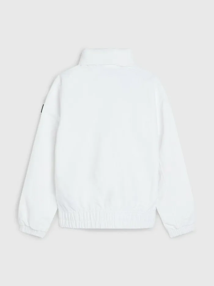 Tommy Hilfiger Essential Hooded Jacket White Boys Coats and Jackets Fashion
