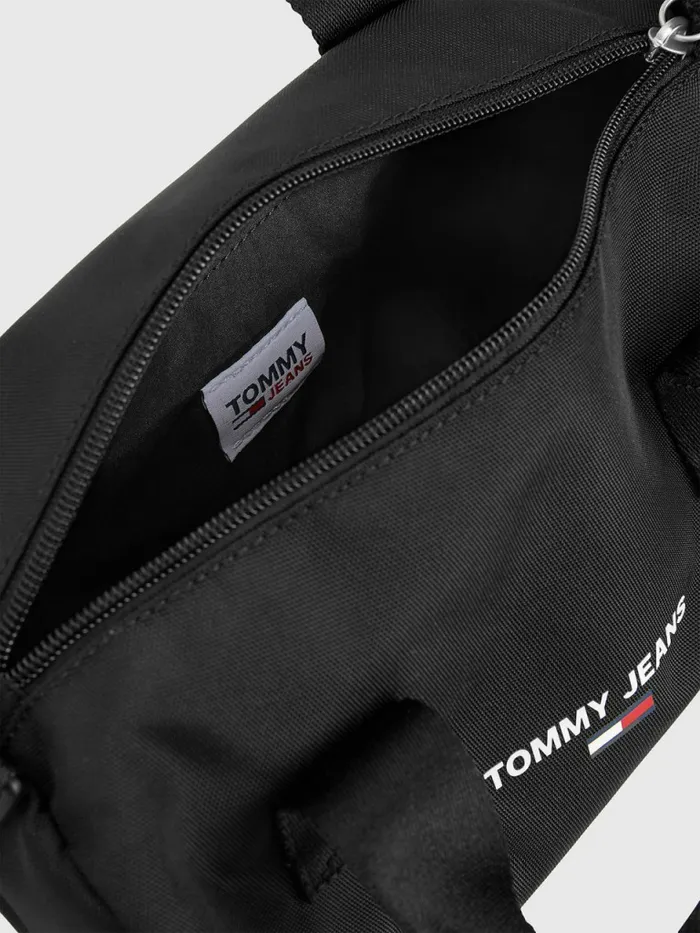 Tommy Hilfiger Essential Logo Crossover Bag Black Womens Bags Casaul