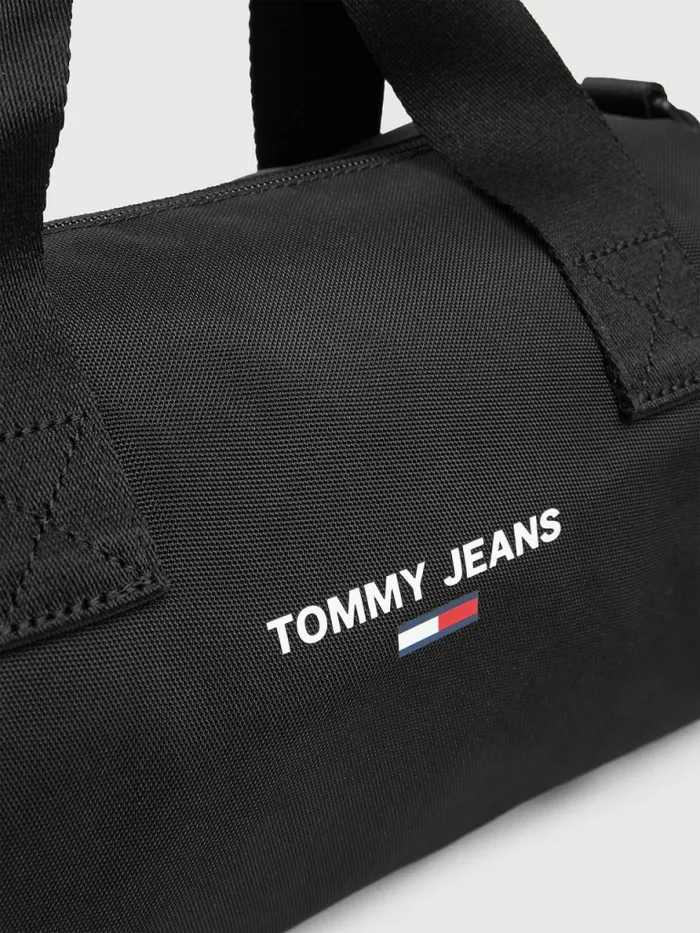 Tommy Hilfiger Essential Logo Crossover Bag Black Womens Bags Casaul